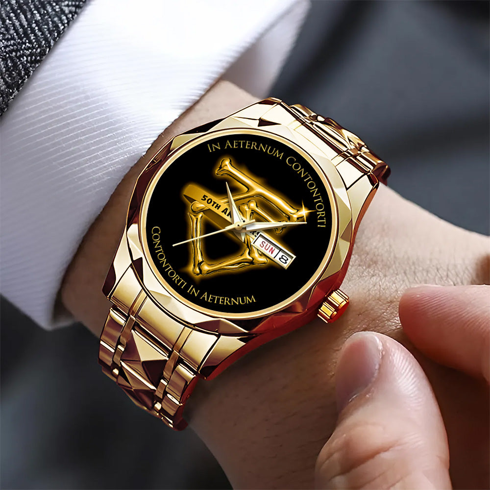 Twisted Sister 50th Anniversary Alloy Luxury Quartz Watch – GNE4919