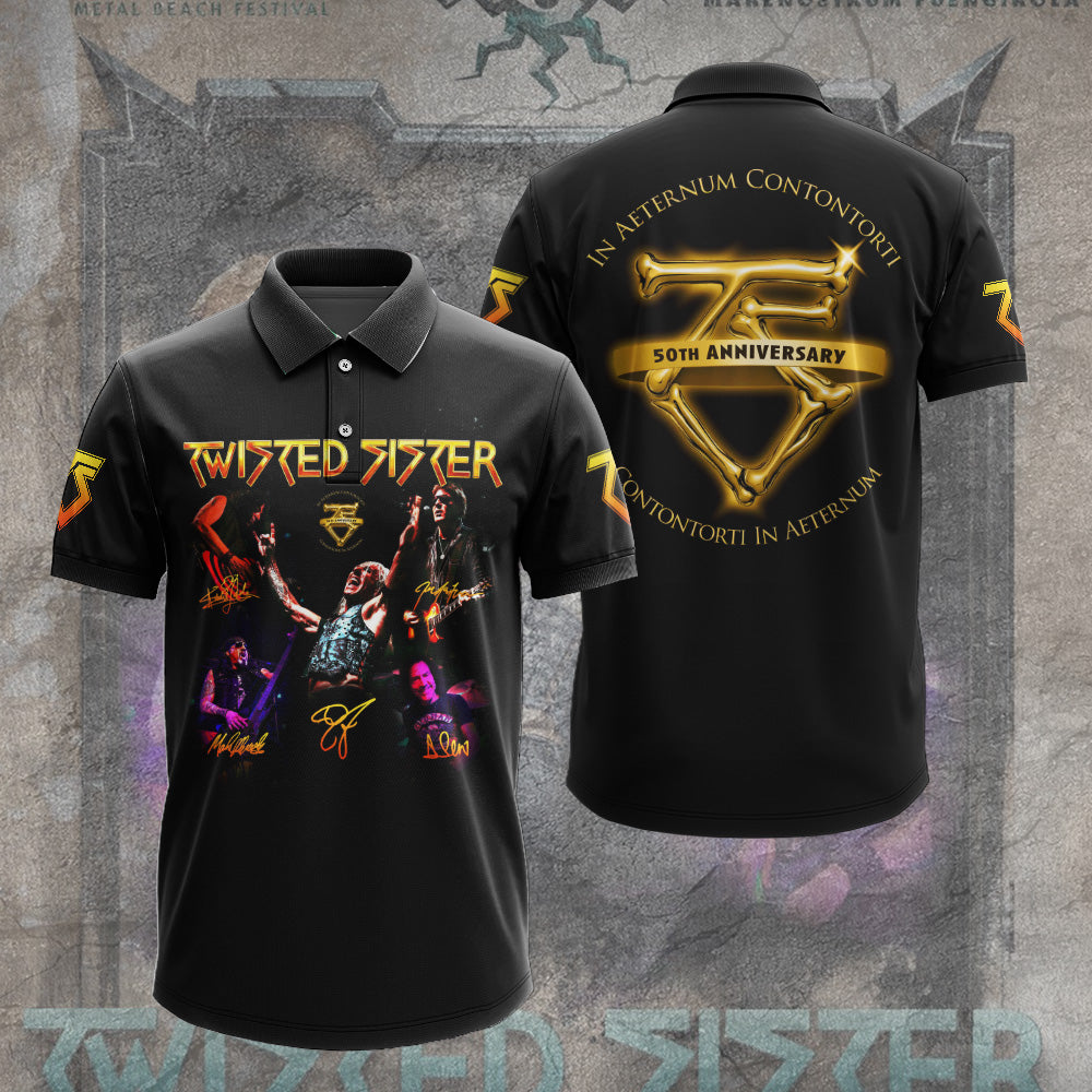 Twisted Sister 50th Anniversary 3D Apparel – GNE4916
