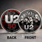U2 Band 50th Anniversary Commemorative Coin – TANTN25025