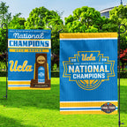 UCLA Bruins 2026 Women's Basketball National Champions Double-side Garden Flag – HOATT17219