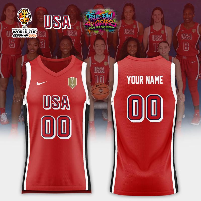 USA Basketball 2026 FIBA Women’s World Cup Limited Edition Basketball Jersey