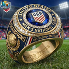 USA Men’s National Soccer Team Champions Edition Ring