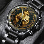 Christian Black Stainless Steel Watch – TMTHU680