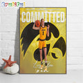 University Of Iowa Hawkeyes Women’s Basketball Committed Welcome Lucy Olsen Poster Camvas