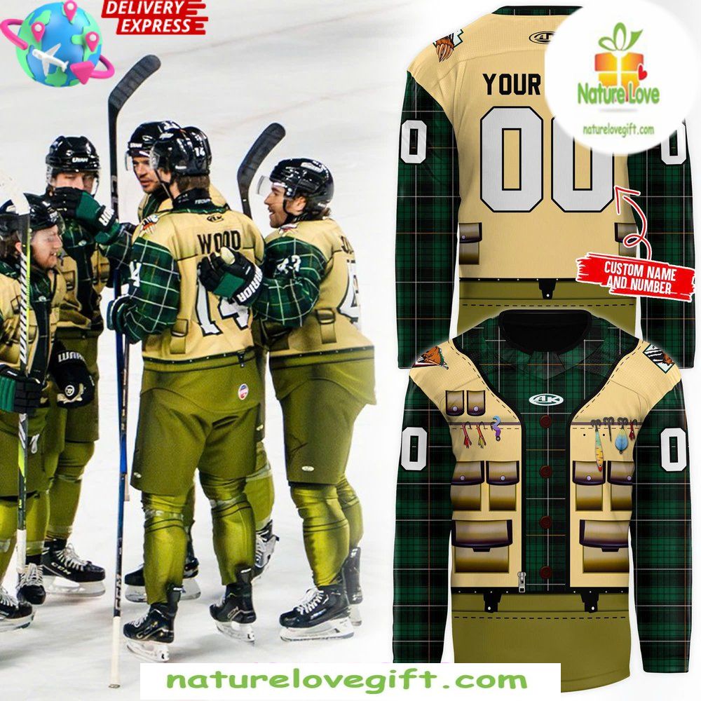 Fishing Night Utah Grizzlies Jersey Special Edition