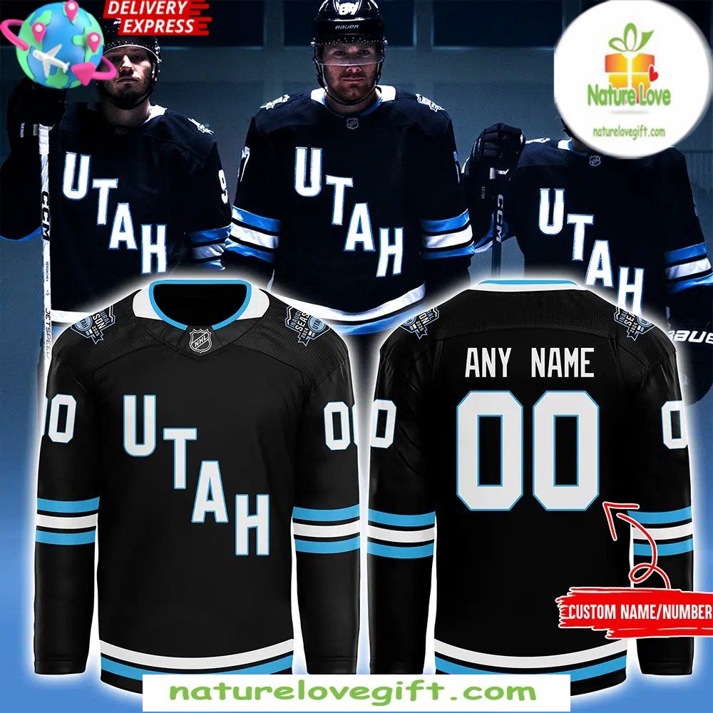 Utah Hockey Club 2026 Black Jersey NHL Fan Apparel
