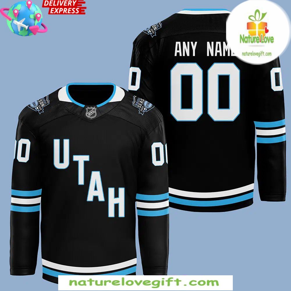 Utah Hockey Club 2026 Black Jersey NHL Fan Apparel