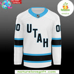 Utah Hockey Club 2026 White Jersey NHL Hockey Fan Apparel
