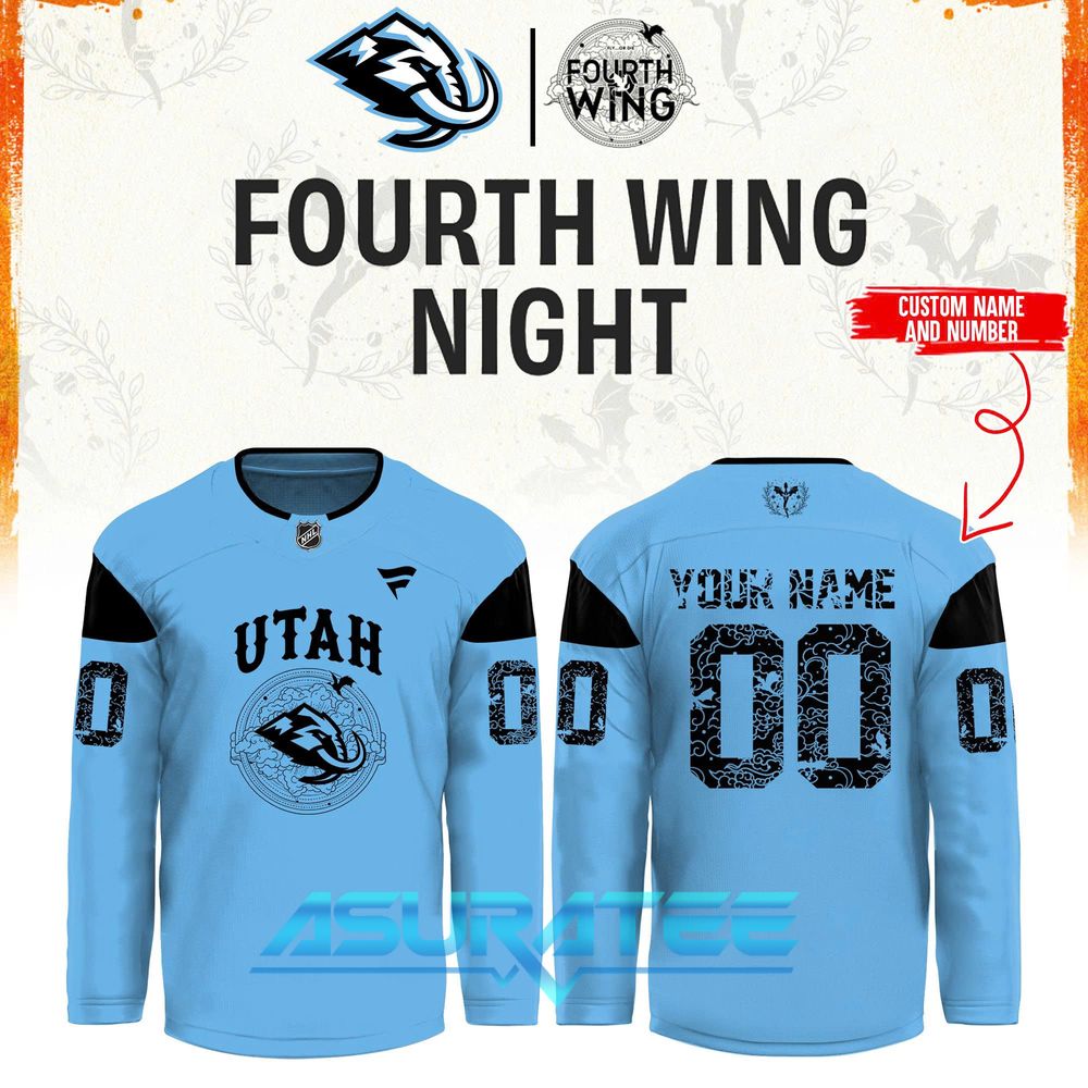 Utah Mammoth x Fourth Wing Night 2026 Hockey Jersey