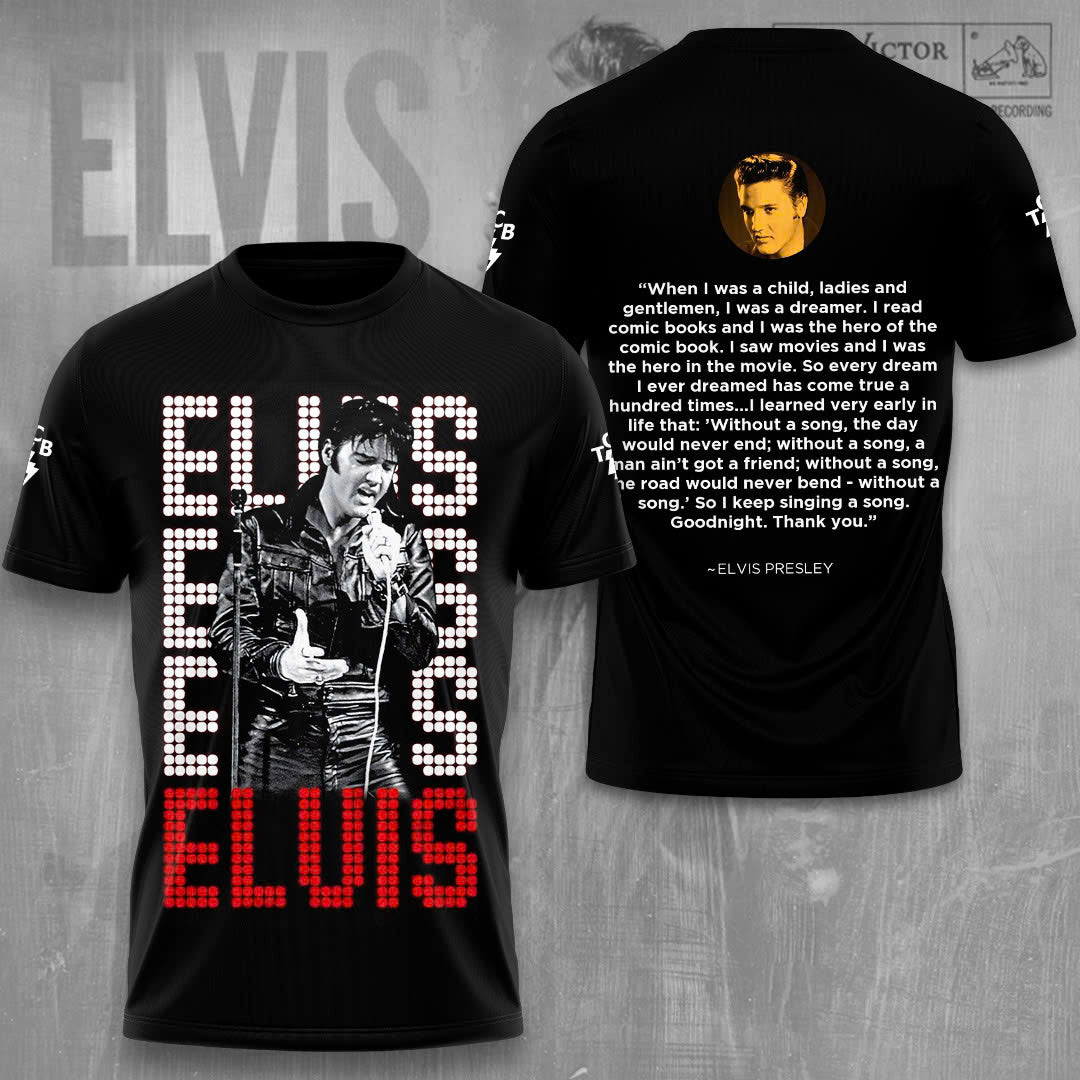 Elvis Presley 3D Apparel – VANDH5123