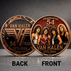 Van Halen 54 Years Anniversary Commemorative Coin – TANTN24546