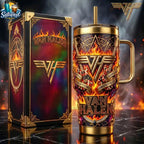 Van Halen 54th Anniversary Commomerative With Handle Yeti Tumbler