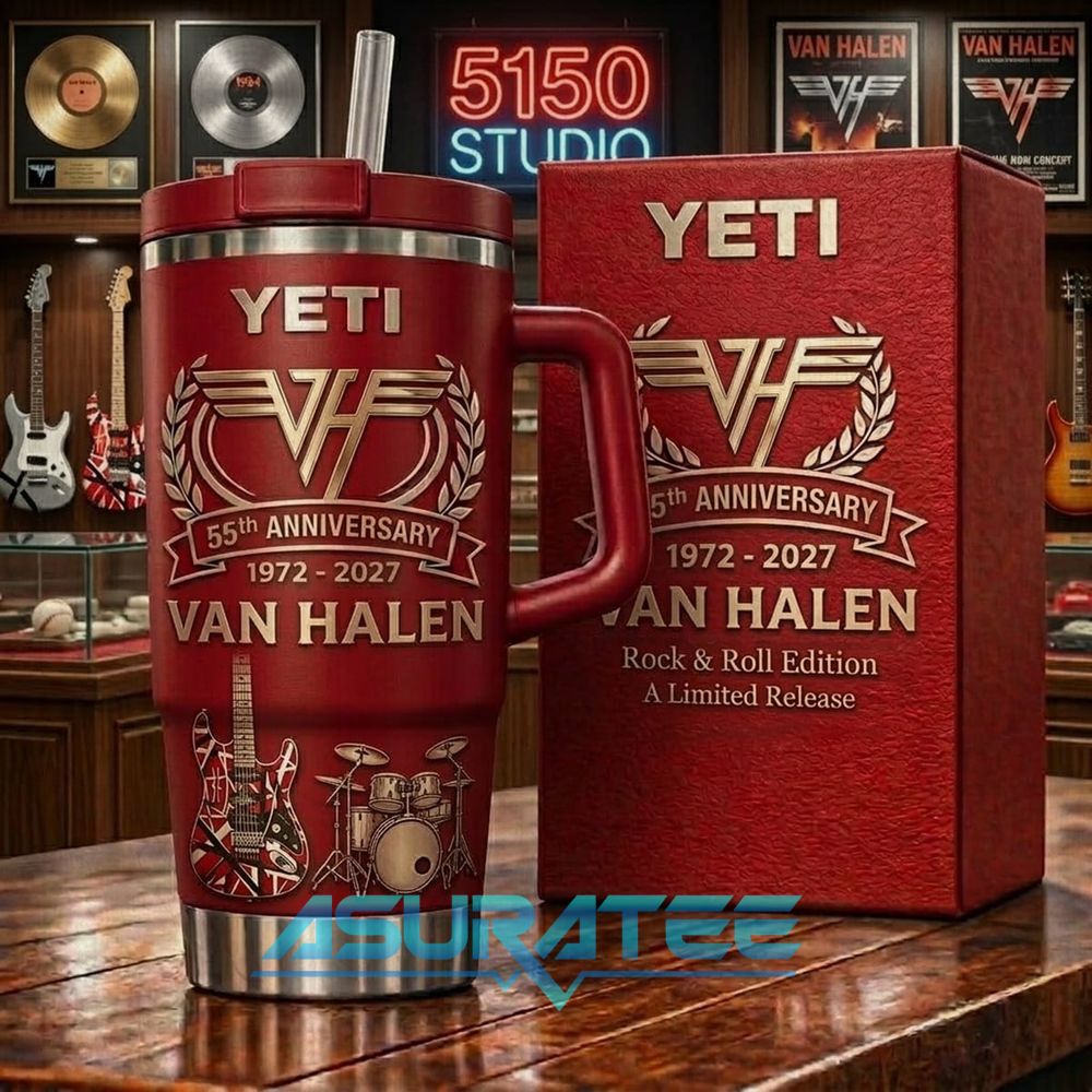 Van Halen 55th Anniversary Limited Edition YETI Tumbler