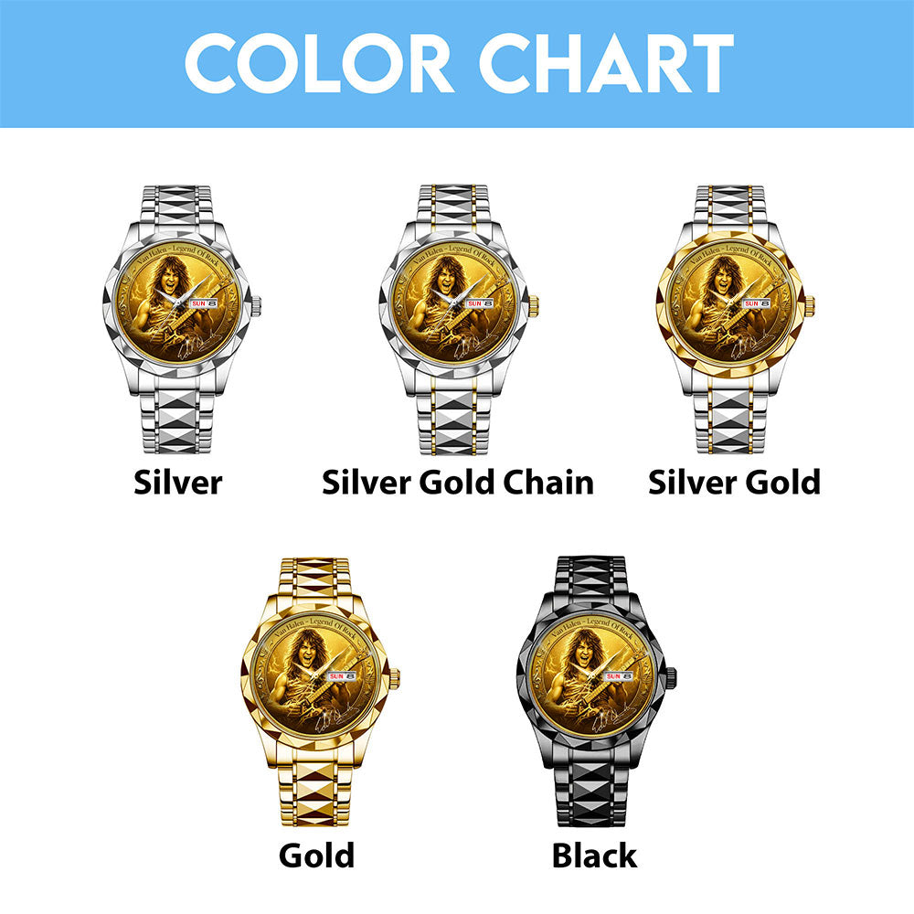 Van Halen Alloy Luxury Quartz Watch – MAITM14691