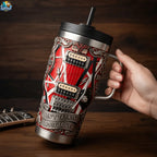 Van Halen Eddie Van Halen Frankenstrat 40oz Insulated Tumbler With Handle