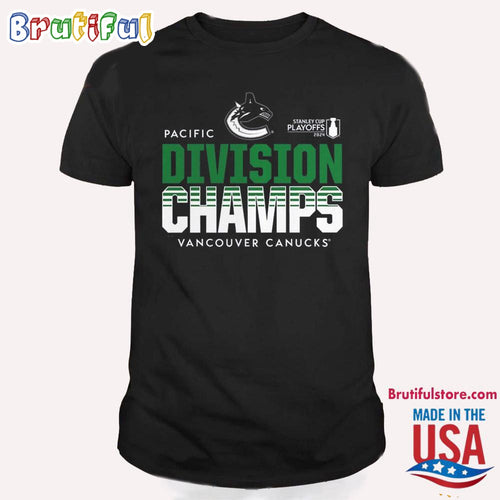 Vancouver Canucks 2024 Stanley Cup Playoffs Pacific Division Champions T Shirt