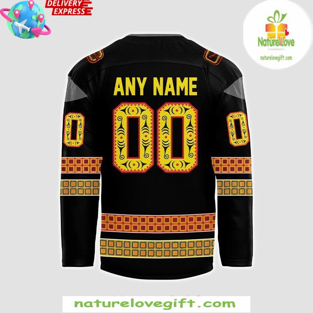 Vancouver Canucks 2026 Indigenous Hockey Jersey Personalized