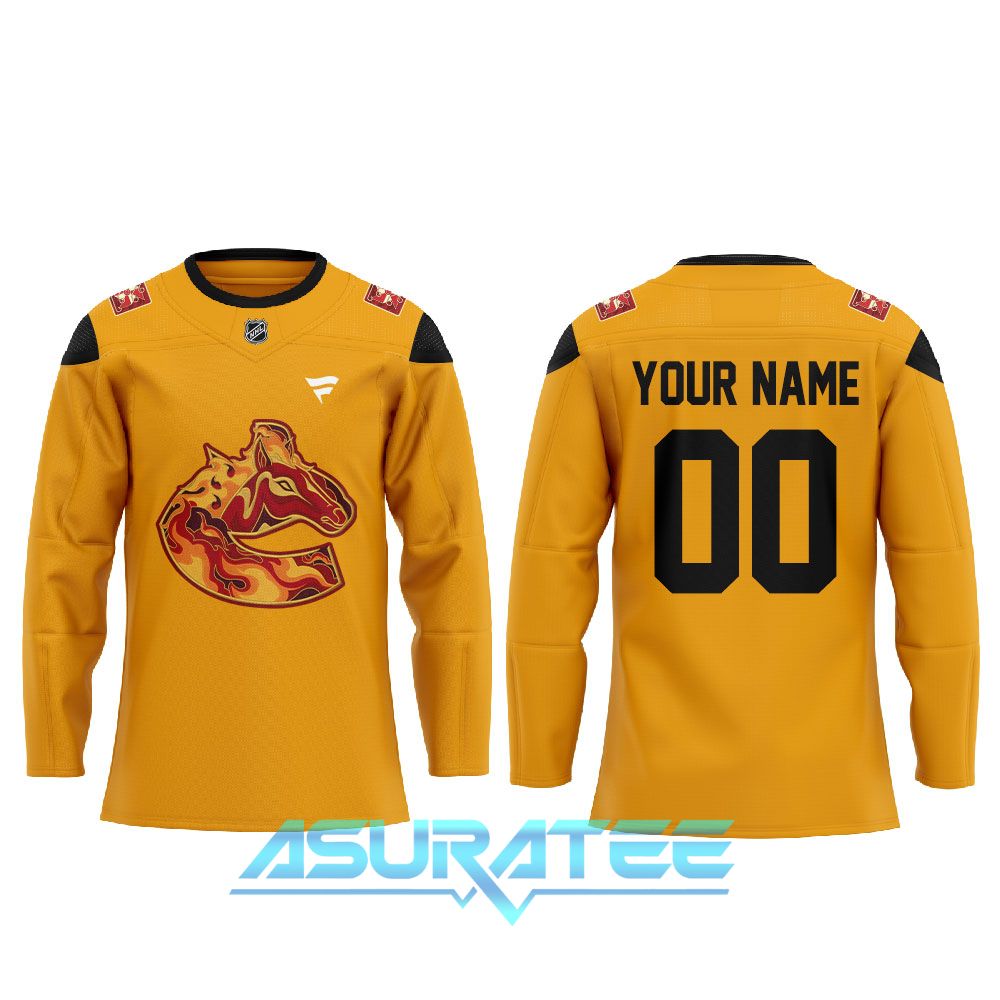 Vancouver Canucks Lunar New Year 2026 Hockey Jersey