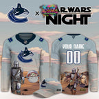 Vancouver Canucks Star Wars Night 2026 Limited Personalized Hockey Jersey