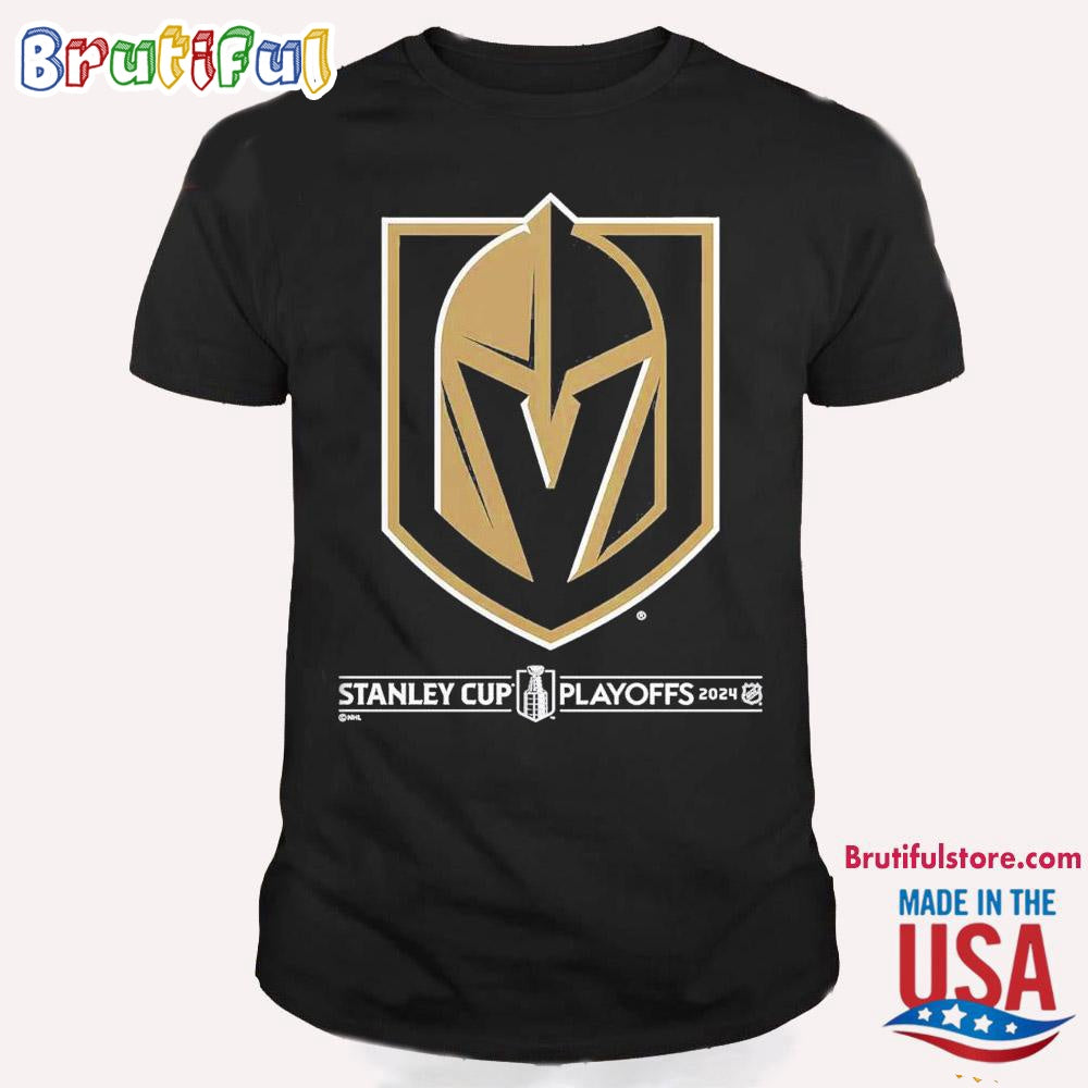 Vegas Golden Knights 2024 Stanley Cup Playoffs Breakout Logo T Shirt