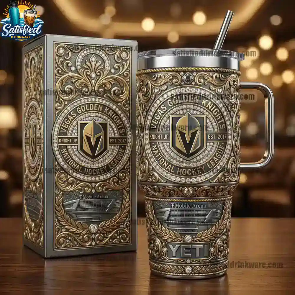 Vegas Golden Knights Collector Edition With Handle Yeti Tumbler