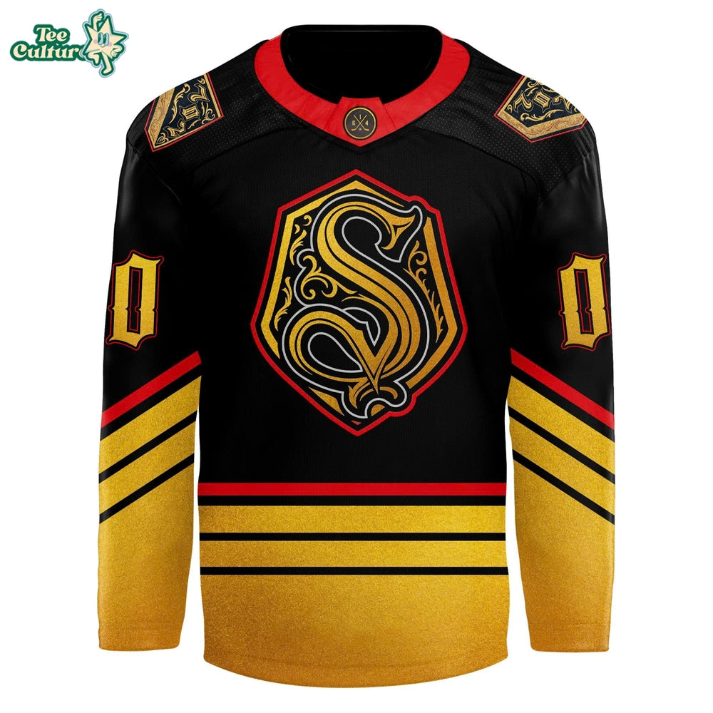 Vegas Golden Knights Sin City 2026 Night Personalized Hockey Jersey
