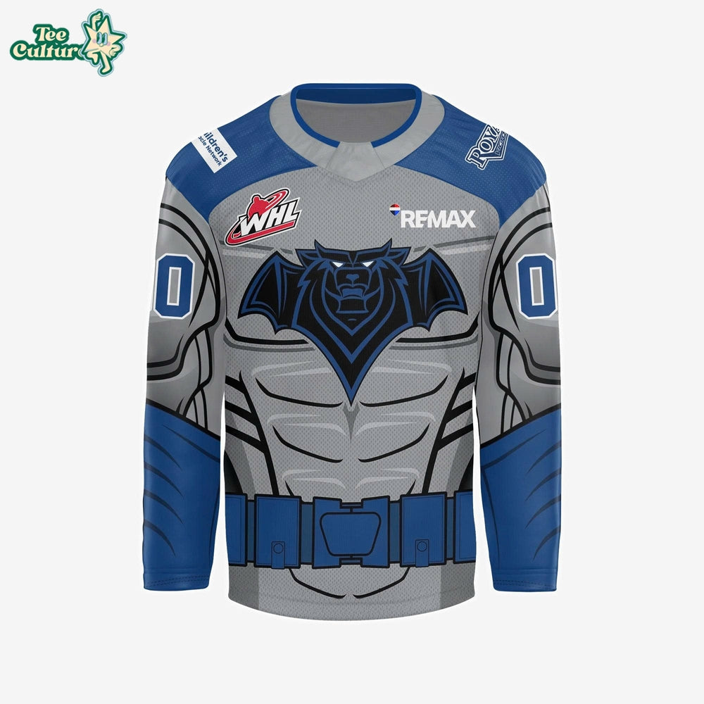 Victoria Royals 2026 Superhero Night Hockey Jersey