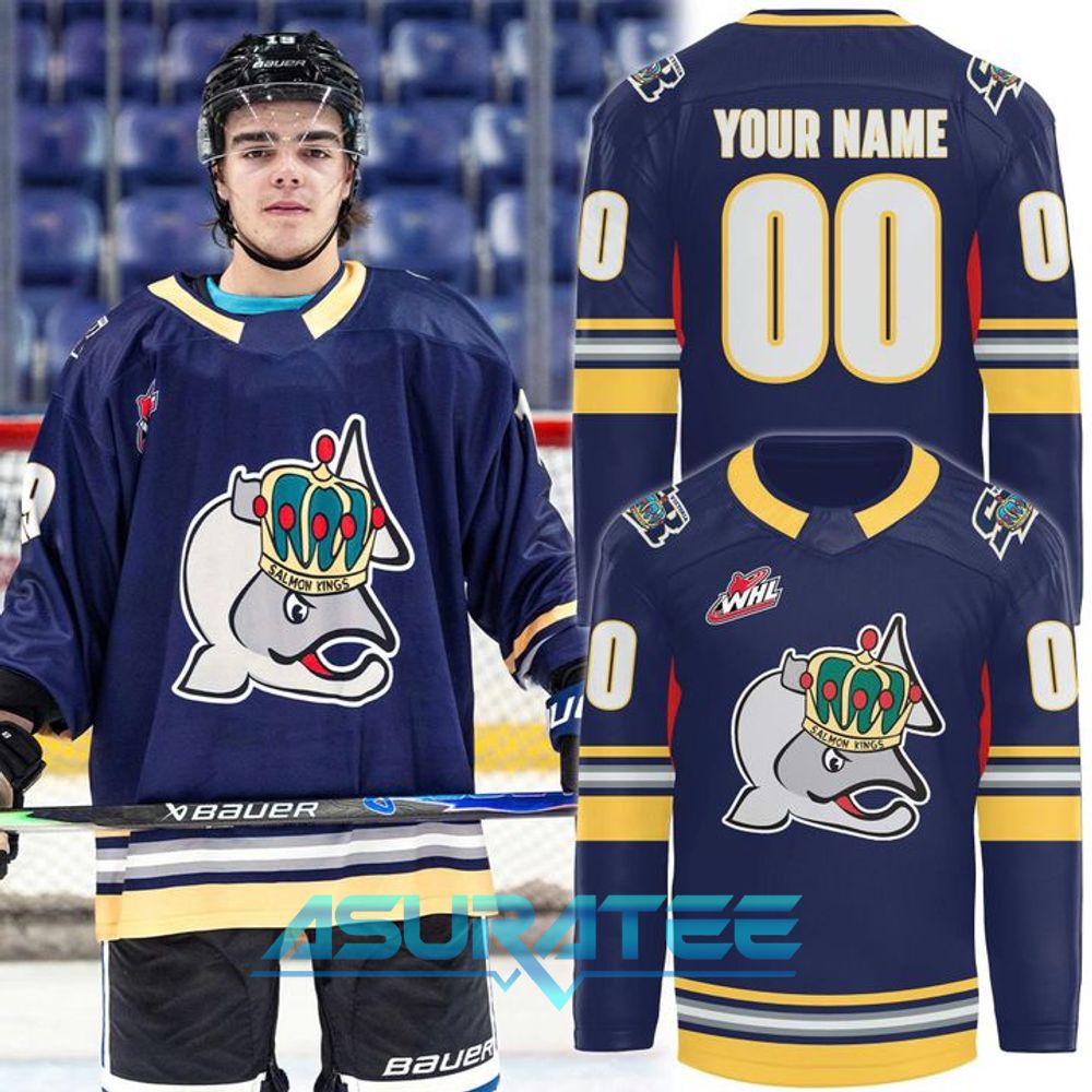 Victoria Royals Salmon Kings 2026 Limited Edition Hockey Jersey