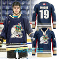 Victoria Royals Throwback Salmon Kings Night 2026 Hockey Jersey