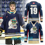 Victoria Royals Throwback Salmon Kings Night 2026 Hockey Jersey