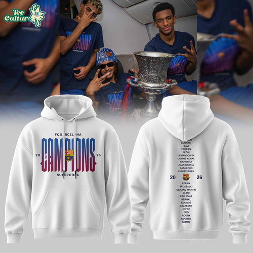 Victory Hoodie Winners Supercup FC Barcelona