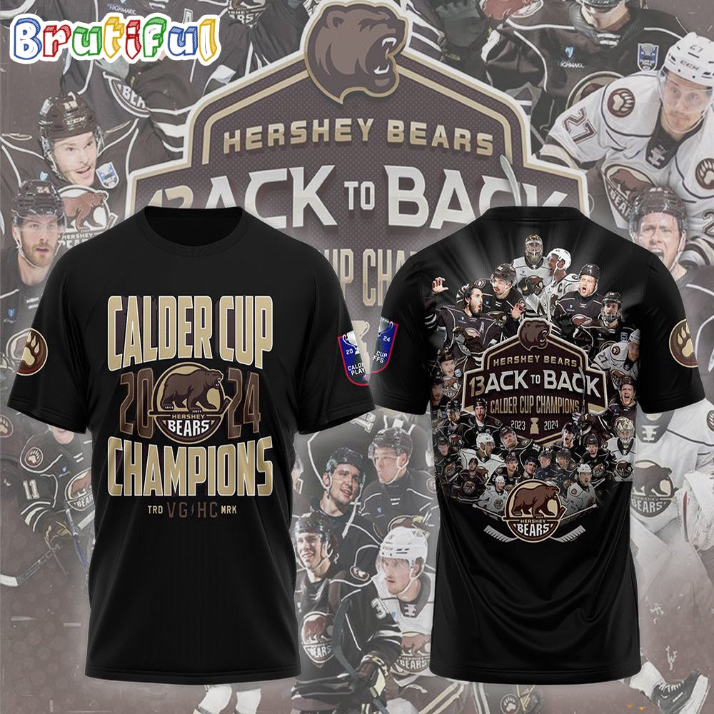 Violent Gentlemen Hershey Bears 2024 Calder Cup Champions T Shirt