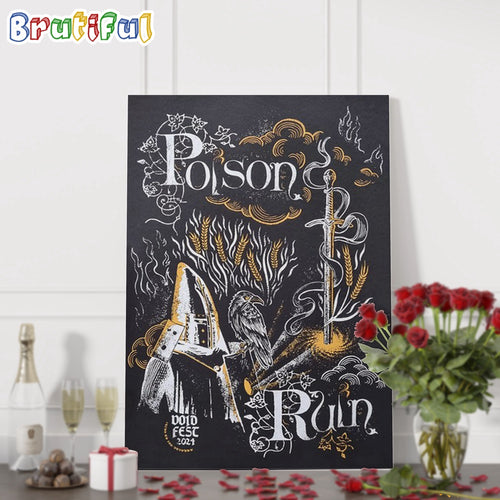 Void Festival Poison Ruin Void Area Waldmunchen August 9-10 2024 Wall Art Poster Canvas
