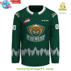 Everett Silvertips CCM Green Hockey Jersey 2026 WHL