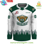 Everett Silvertips CCM White Hockey Jersey 2026 WHL