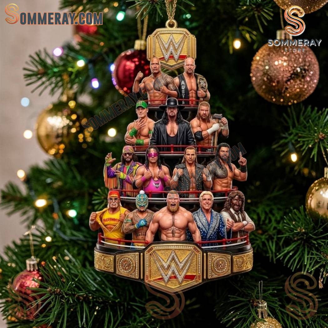 WWE Legends Christmas Ornament