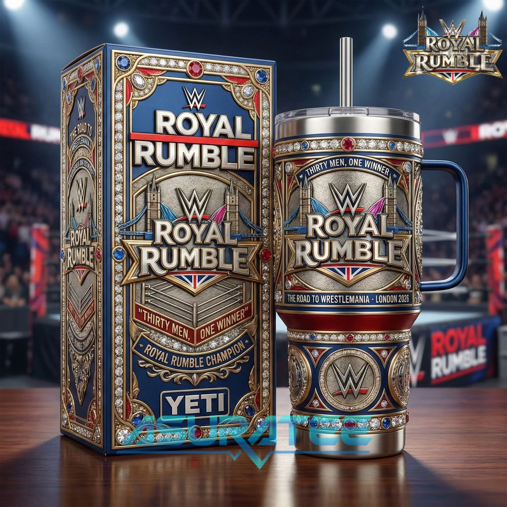 WWE Royal Rumble 2026 Limited Edition YETI Tumbler