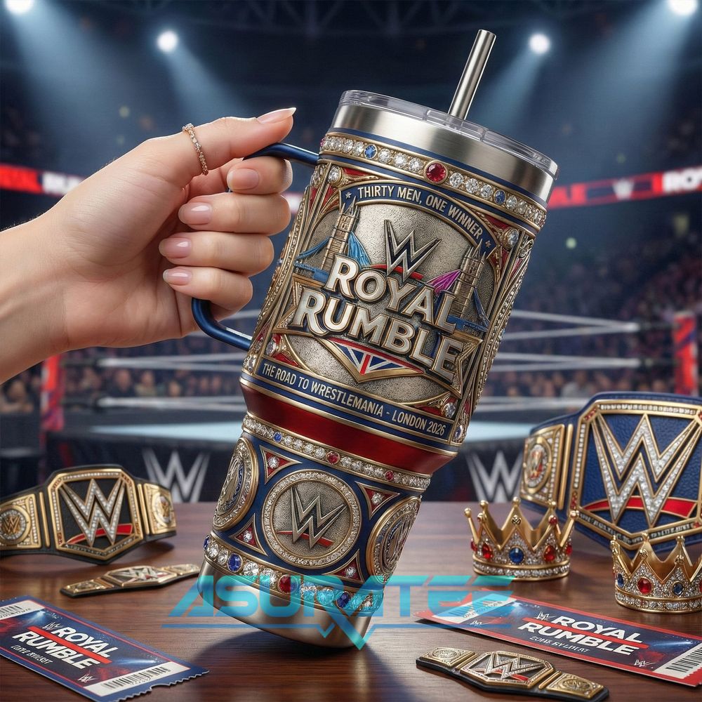 WWE Royal Rumble 2026 Limited Edition YETI Tumbler