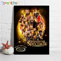 WWE Superstar Spectacle In Hyderabad Returns To India Wall Art Poster Canvas