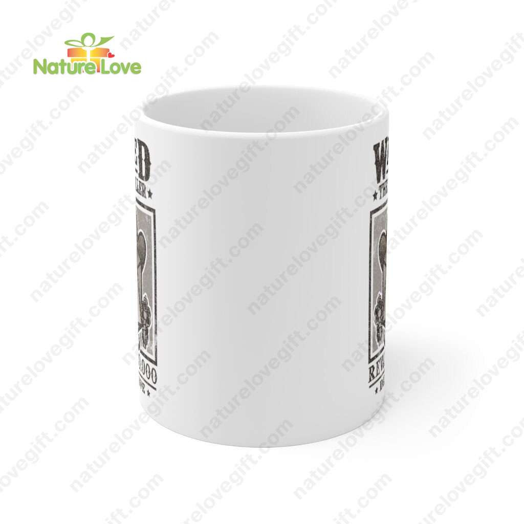 Wanted Partykiller Mug DnD Dungeons and Dragons Gift