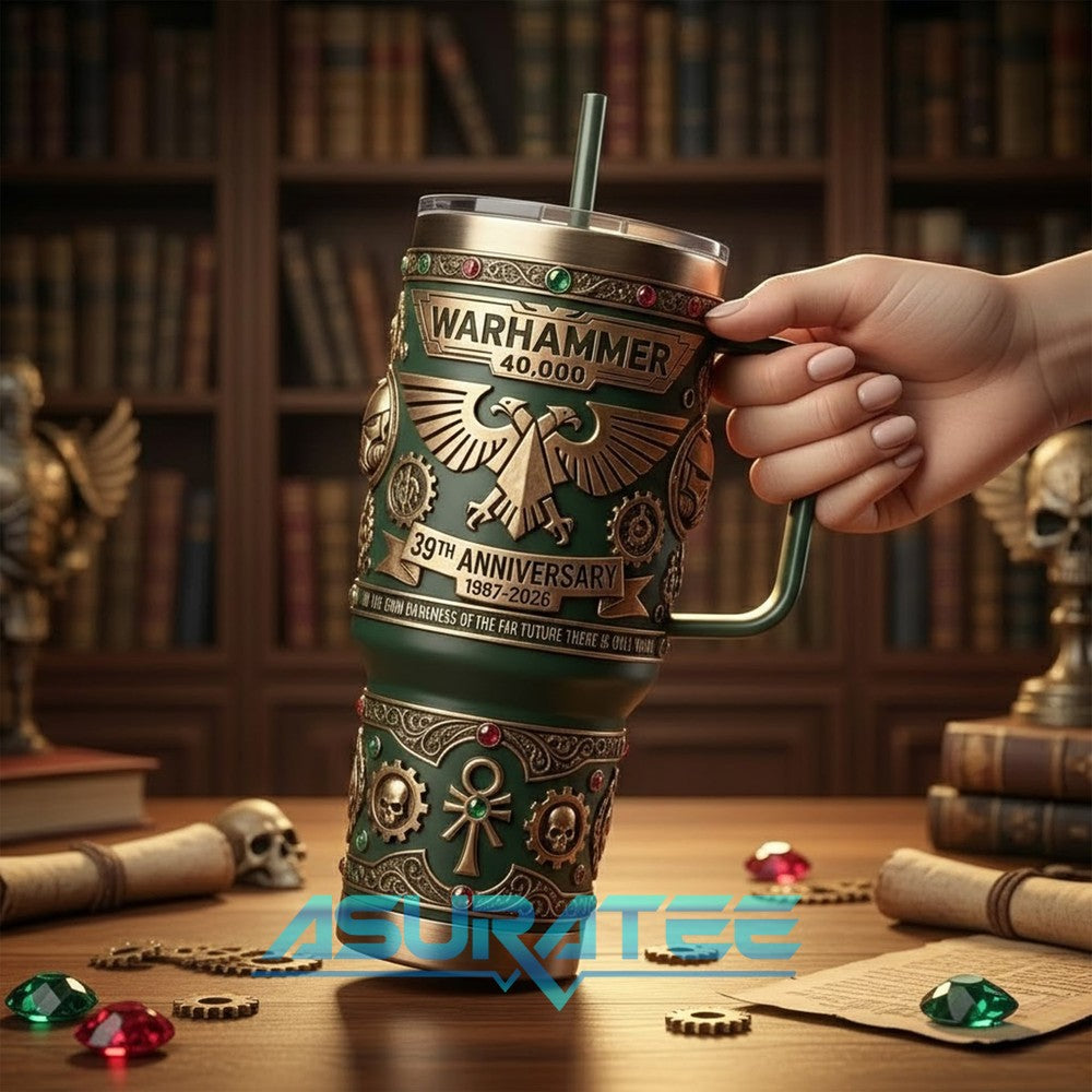 Warhammer 40000 39th Anniversary Special YETI Tumbler