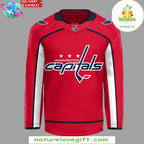Washington Capitals 50th Anniversary Red Hockey Jersey