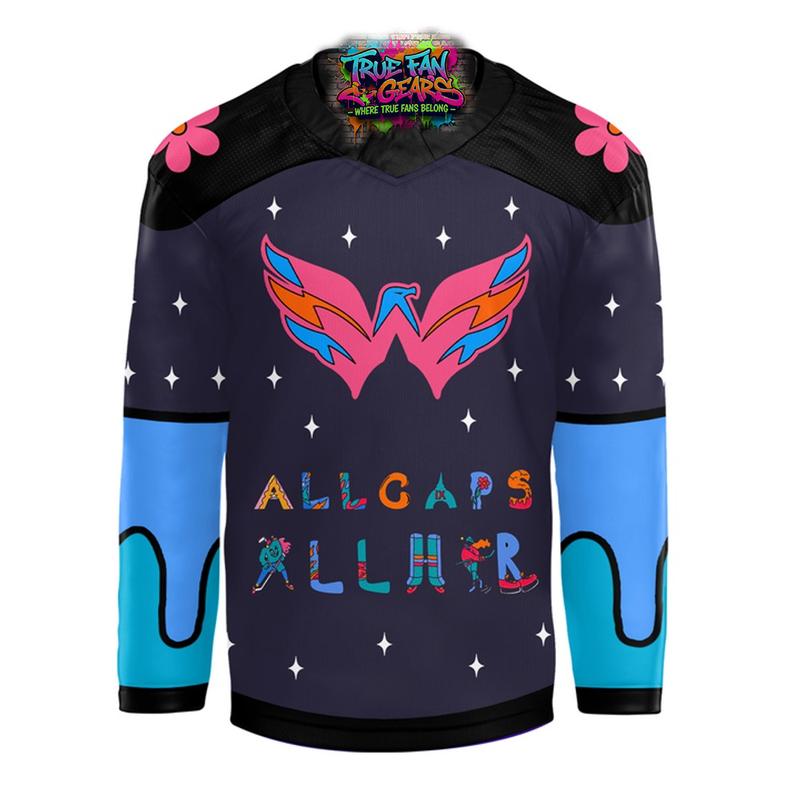 Washington Capitals ALL CAPS ALL HER 2026 Limited Edition Hockey Jersey