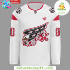 Washington Capitals 2026 Cherry Blossom Red Hockey Jersey