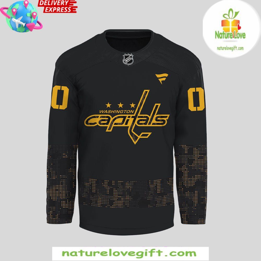 Washington Capitals Military Jersey Special Edition Salute