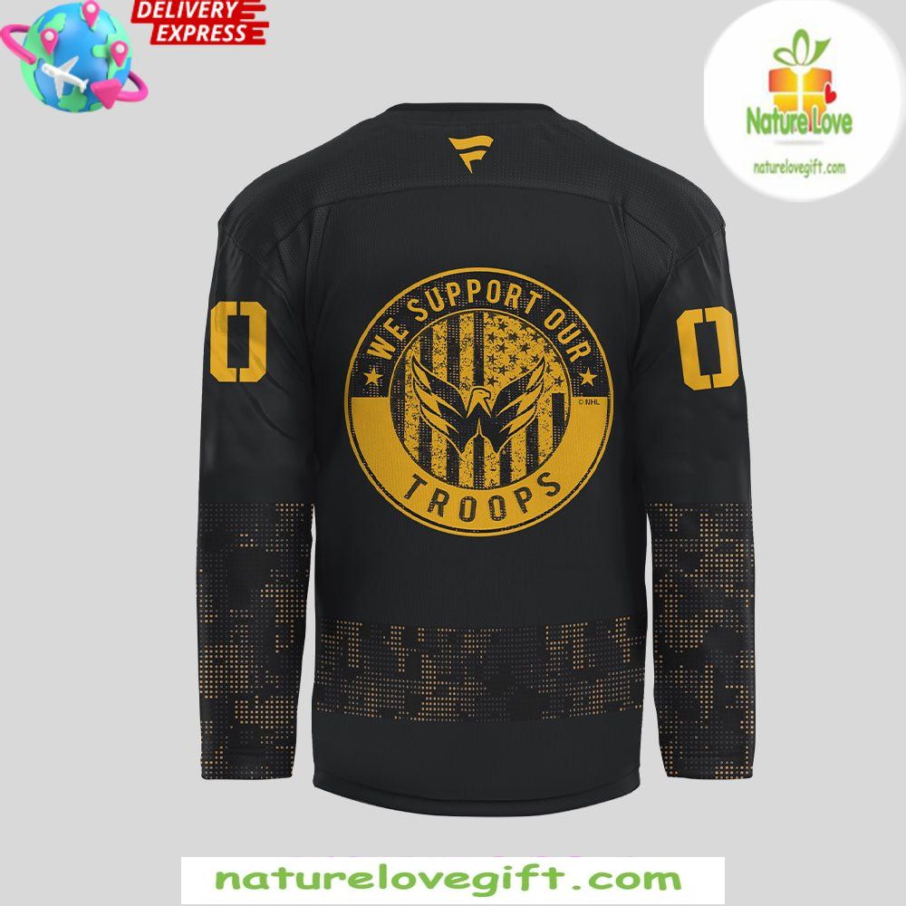 Washington Capitals Military Jersey Special Edition Salute