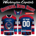 Washington Capitals x Grateful Dead Night Collab 2026 Hockey Jersey