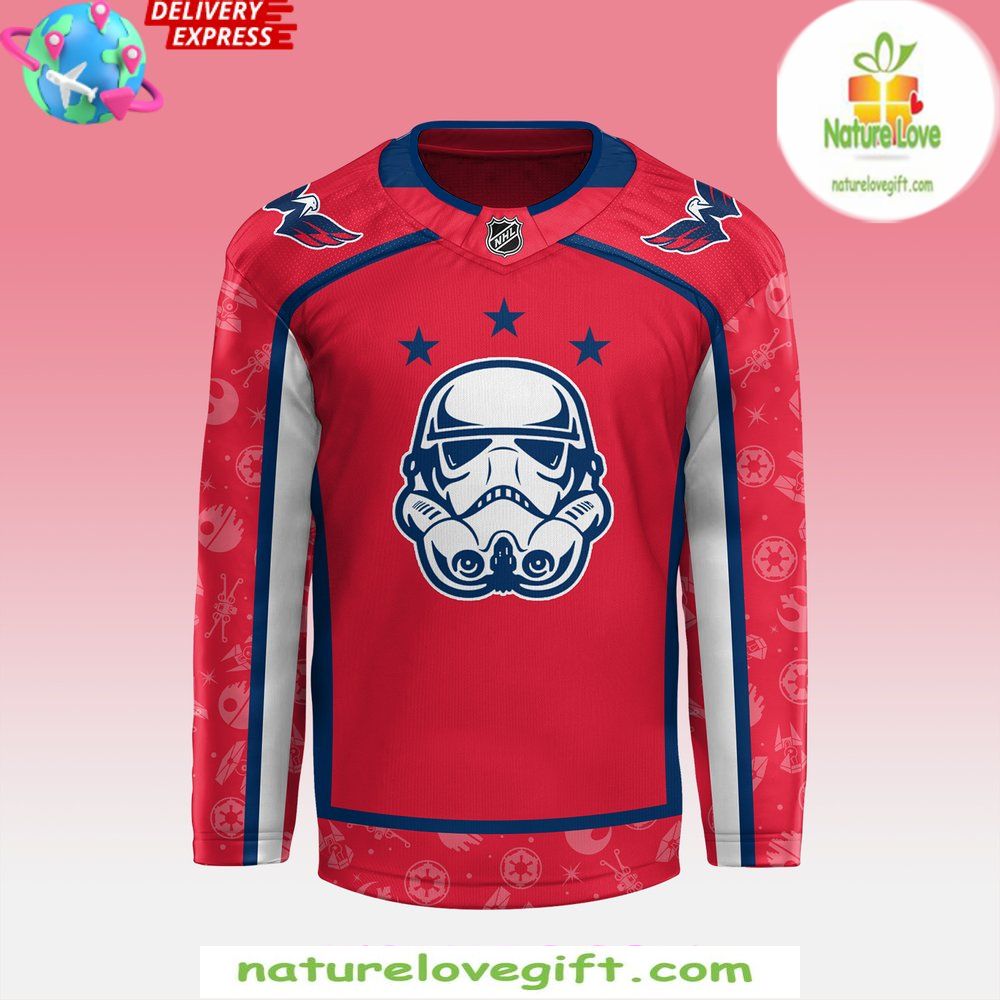 Washington Capitals Star Wars Night 2026 Hockey Jersey InspirDG