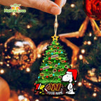 Washington Commanders Custom Snoopy Peanuts Christmas Ornament Xmas Decoration