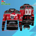 Personalized Washington Wizards Snowy Hoops Ugly Christmas Sweater